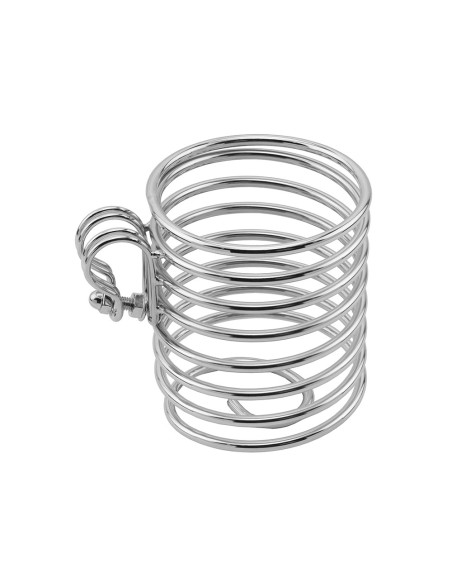 Vintage Lowrider Round Cup Holder Chrome.